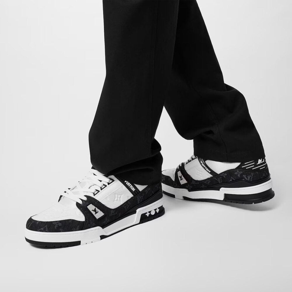 Louis Vuitton LV Trainer Sneaker ‘Monogram Black Denim’