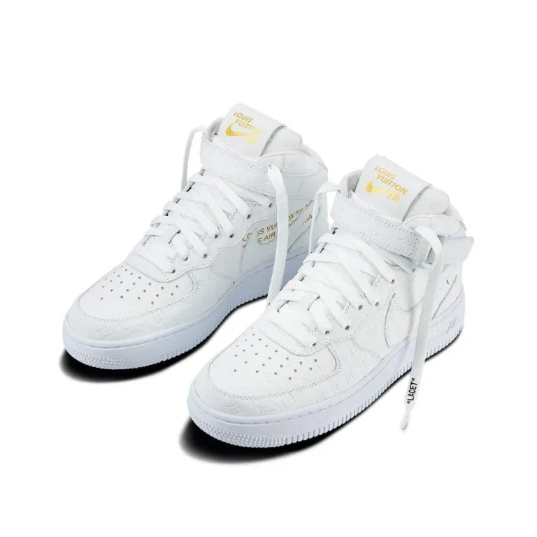 Louis Vuitton x Nike Air Force 1 Mid ‘White’